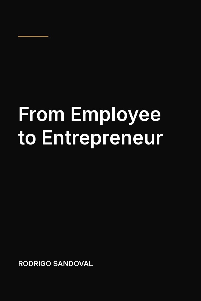Cover of From Employee to Entrepreneur
